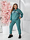 Спортивний костюм, костюм батал розміру, турецька двонитка, фото 2
