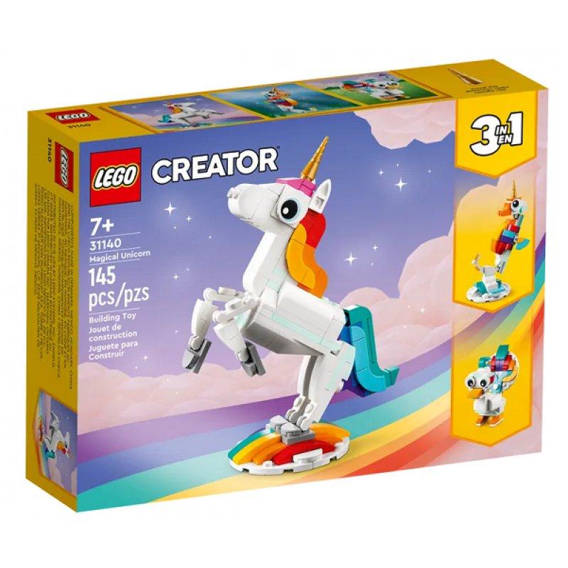 Конструктор LEGO Creator Магічний єдиноріг 3в1, 145 деталей 31140 G-Rich