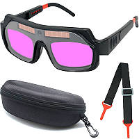 Захисні зварювальні окуляри Хамелеон Chameleon YZ06 з автоматичним затемненням (захист від УФ та ІЧ променів)