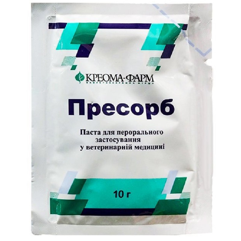 Пресорб 10 г паста-гель 1 пакетик Креома-Фарм, фото 1