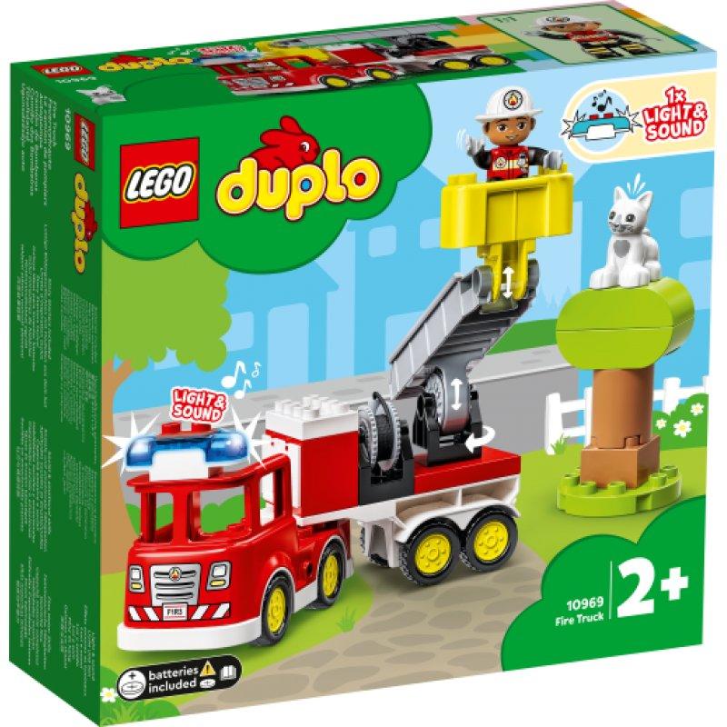 Конструктор LEGO DUPLO Рескью Пожежна машина 21 деталь 10969 G-Rich