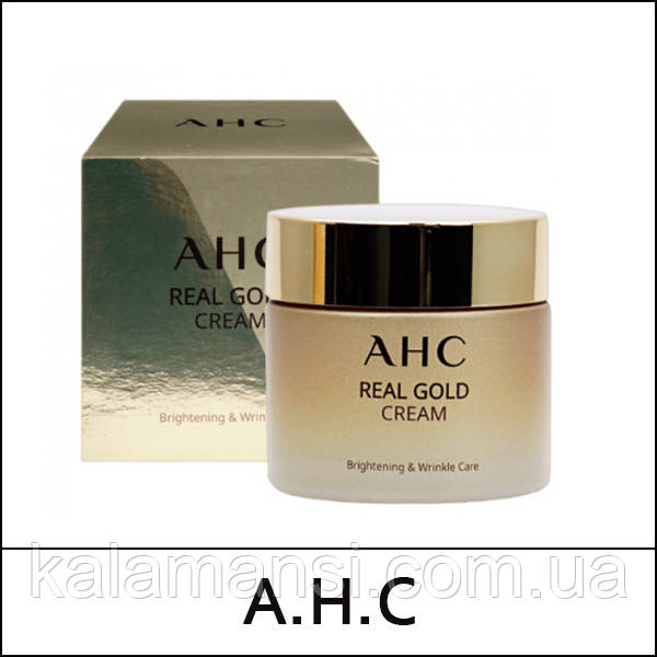 Антивіковий крем з колоїдним золотом AHC Real Gold Cream 50мл