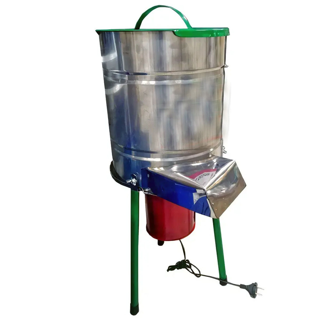 Електричний подрібнювач кормів з нержавійки БОЧКА