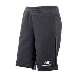 Дитячі Шорти New Balance Essentials Stacked Logo Чорний 128-137 (7dYS31540BK 128-137)