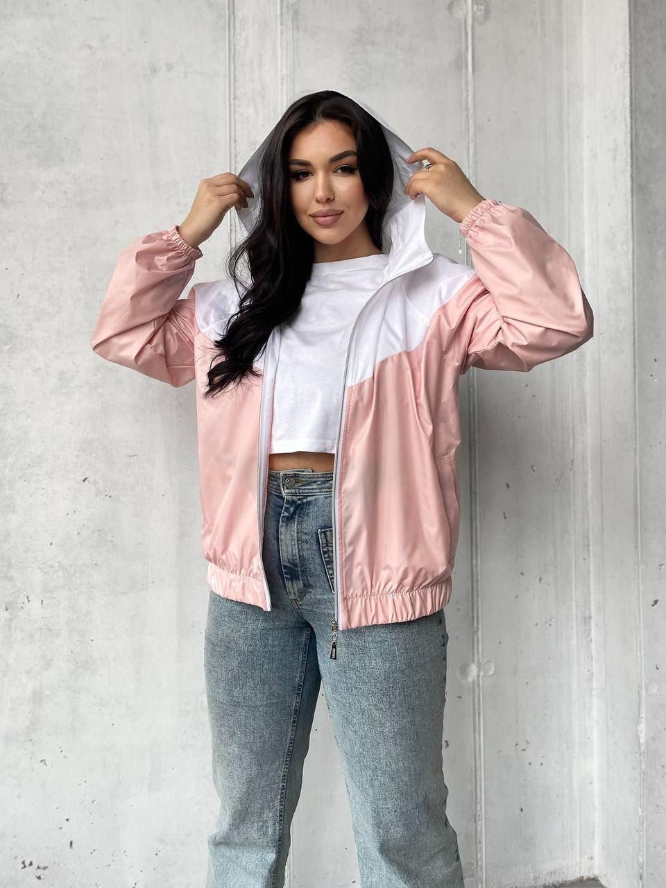 Ультралегка стильна жіноча вітровка, розміри батал, 48-50,52-54,56-58,60-62, фото 1