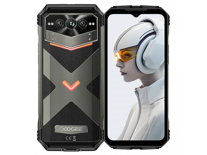 Doogee V Max Plus 16/512Gb Global NFC Pewter Gray Захищений смартфон Dimensity 7050 22000 мАг, фото 1