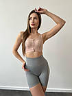 Якісний топ спортивний жіночий на змійці для тренувань бігу фітнесу бузковий для активного відпочинку, фото 8
