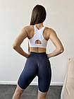 Якісний топ спортивний жіночий на змійці для тренувань бігу фітнесу бузковий для активного відпочинку, фото 7