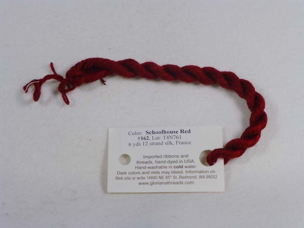 Gloriana Silk Hand-Dyed Silk 162 Schoolhouse Red, фото 1