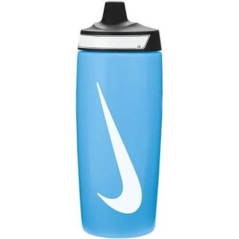 Пляшка для води Nike REFUEL BOTTLE 18 OZ 532 мл блакитна N.100.7665.422.18, Блакитний, Розмір (EU) — 1SIZE