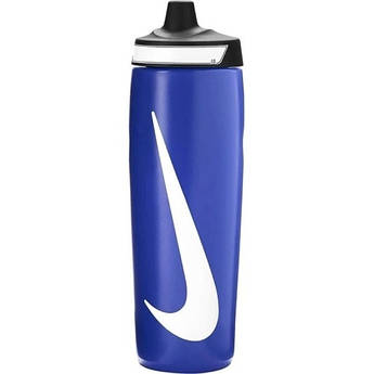 Пляшка для води Nike REFUEL BOTTLE 24 OZ 709 мл синя N.100.7666.492.24, Синій, Розмір (EU) — 1SIZE