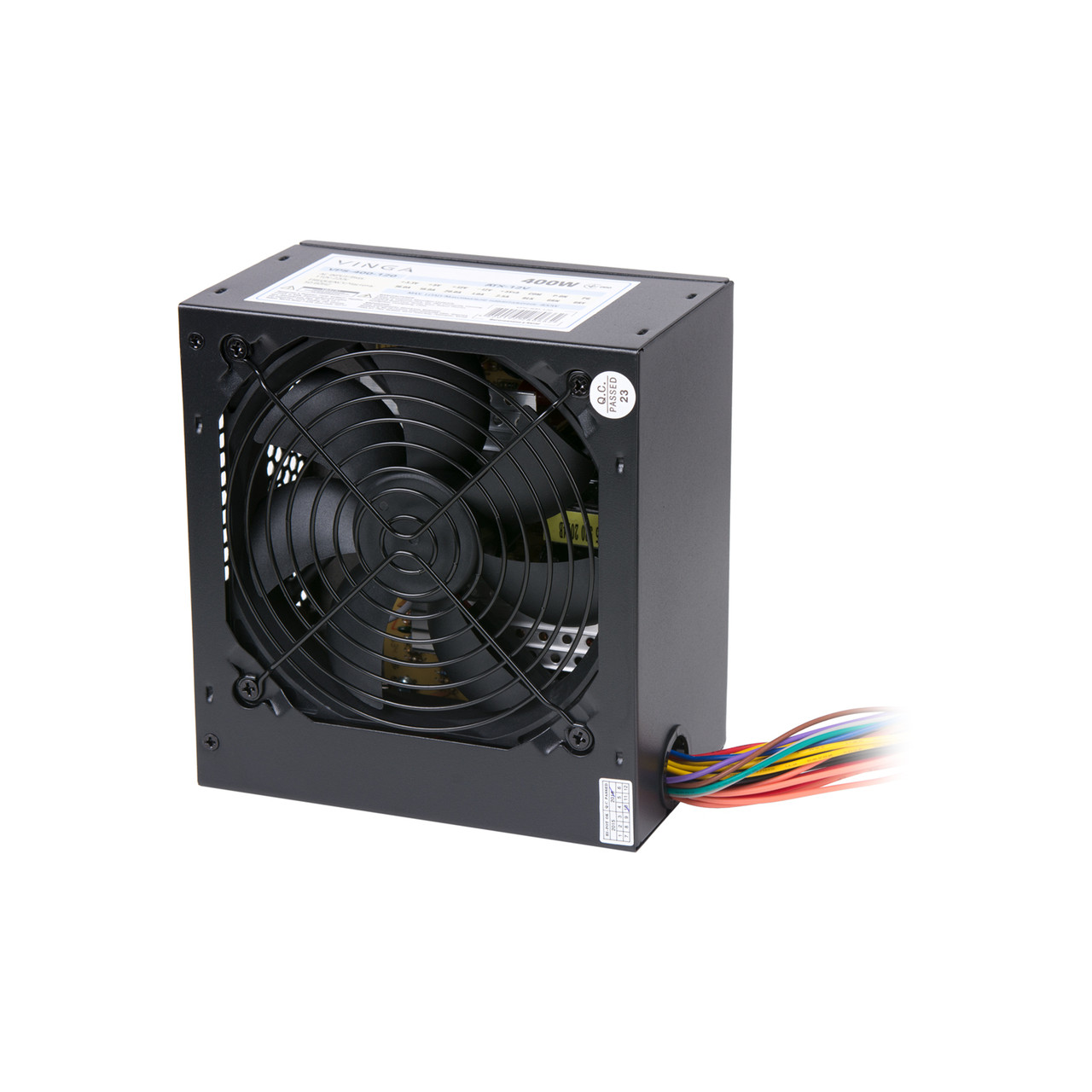 Блок живлення ATX 400W FAN 120мм Vinga PSU-400-12 (1х4 pin CPU, 3x SATA), фото 1