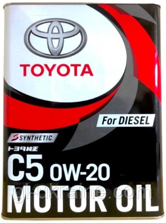 Моторна олива Toyota "0W-20 SP/GF-6A C5 Diesel", 4л (0888303005)