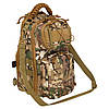 Рюкзак сумка однолямковий тактичний SILVER KNIGHT 8037 розмір 35x15x20см 11л multicam, фото 8