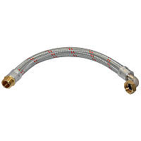 Шланг кутовий антивібраційний Parigi 1х1 ВЗ L = 800 мм (658412420800)