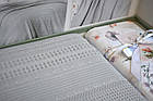 Постільна білизна з пледом First Choice Ranforce Sole Pique 220 х 240 см Grey, фото 3