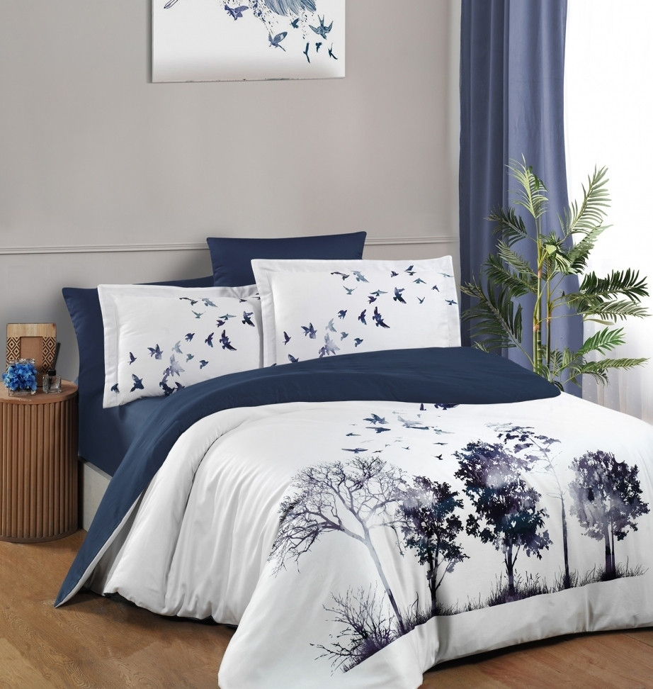 Постільна білизна First Choice 3D Satin 200×220 Influx