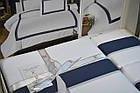 Комплект постільної білизни First Choice Deluxe Satin 200х220 Belezza White, фото 6