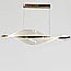 Оригінальна підвісна люстра ЛЕД Artlight 35W до 8 м² колір Золотистий 5053/100LGD, фото 2