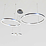 Стильна підвісна люстра кільця Artlight 150W до 25 кв.м колір  1903/3SL, фото 4