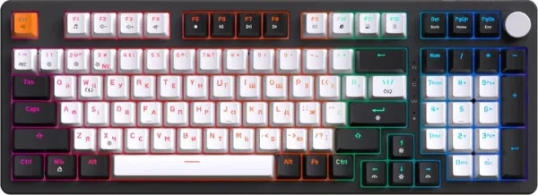 Клавіатура GamePro MK170B (Red) з Hot-Swap RGB Black Eng / Ukr