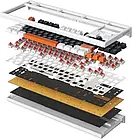 Клавіатура GamePro MK180W (Red) з Hot-Swap RGB White Eng / Ukr, фото 6