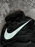 Чоловіча двостороння куртка вітровка Nike M2024 сіра  XL, XXL, фото 5