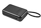 Повербанк Brevia 20000mAh 22.5W Type-C+Lightning Cable, Li-Pol, LCD Power Bank, фото 7