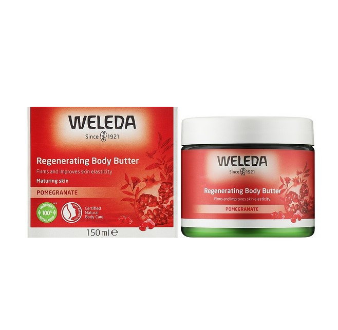 Гранатовий баттер для тіла відновлювальний Weleda Regenerating Body Buttter Pomegranate 150 мл