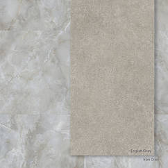 Самый темный цвет коллекции керамогранита Majestic Onyx, Iron Grey, идеально подходящий для воссоздания минималистичного и нейтрального дизайна, идеально сочетается с аутентичностью коллекции керамогранита под камень Limestone.