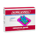 Набір кінетичний пісок із пісочницею й аксесуарами Kruzzel 22712, фото 6