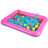 Набір кінетичний пісок із пісочницею й аксесуарами Kruzzel 22712, фото 7