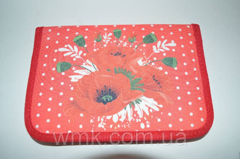 Пенал 1відд 2від  Маки  JO №16133 РОЗПРОДАЖ