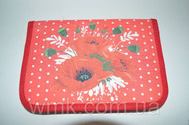 Пенал 1відд 2від Маки JO №16133 РОЗПРОДАЖ, фото 1