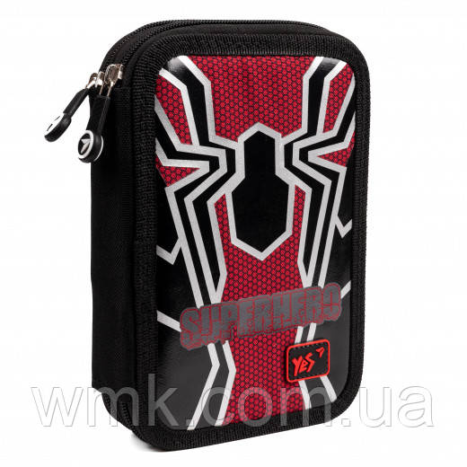 Пенал 2вiдділи HP-01Spider  №533545 YES