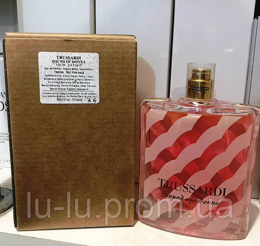 TESTER женская туалетная вода Trussardi Sound Of Donna /Труссарди Саунд ...