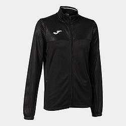 Жіноча спортивна кофта Joma MONTREAL FULL ZIP SWEATSHIRT чорний S 901645.100 S