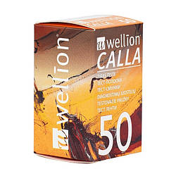 Тест-смужки Веллион Калла (Wellion Calla) 50 шт.