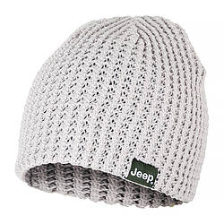 Чоловіча Шапка JEEP REVERSIBLE TRICOT HAT J22W Сірий One size (O102597-J864)