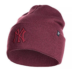 Шапка 47 Brand MLB NEW YORK YANKEES HAYMAKER Бордовий One size (7dB-HYMKR17ACE-KMA One size)
