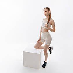 Жіночий Топ New Balance Essentials Reimagined Bra Бежевий XS (7dWB31500MBM XS)