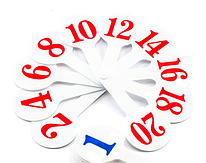 Віяло цифр і чисел від 1 дот 20, Атлас, К-5371, 900724