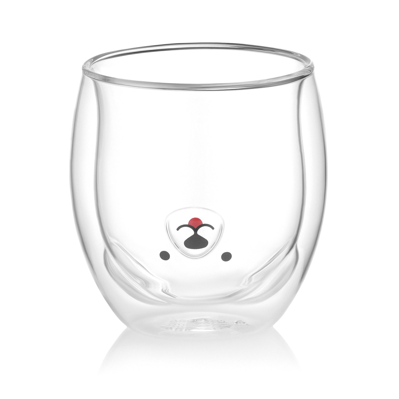 Набір чайних склянок з подвійними стінками з ведмедиками300 мл 2 шт Ardesto