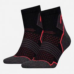 Шкарпетки Head HIKING QUARTER 2P UNISEX чорний, червоний 35-38 (701219909-002 35-38)