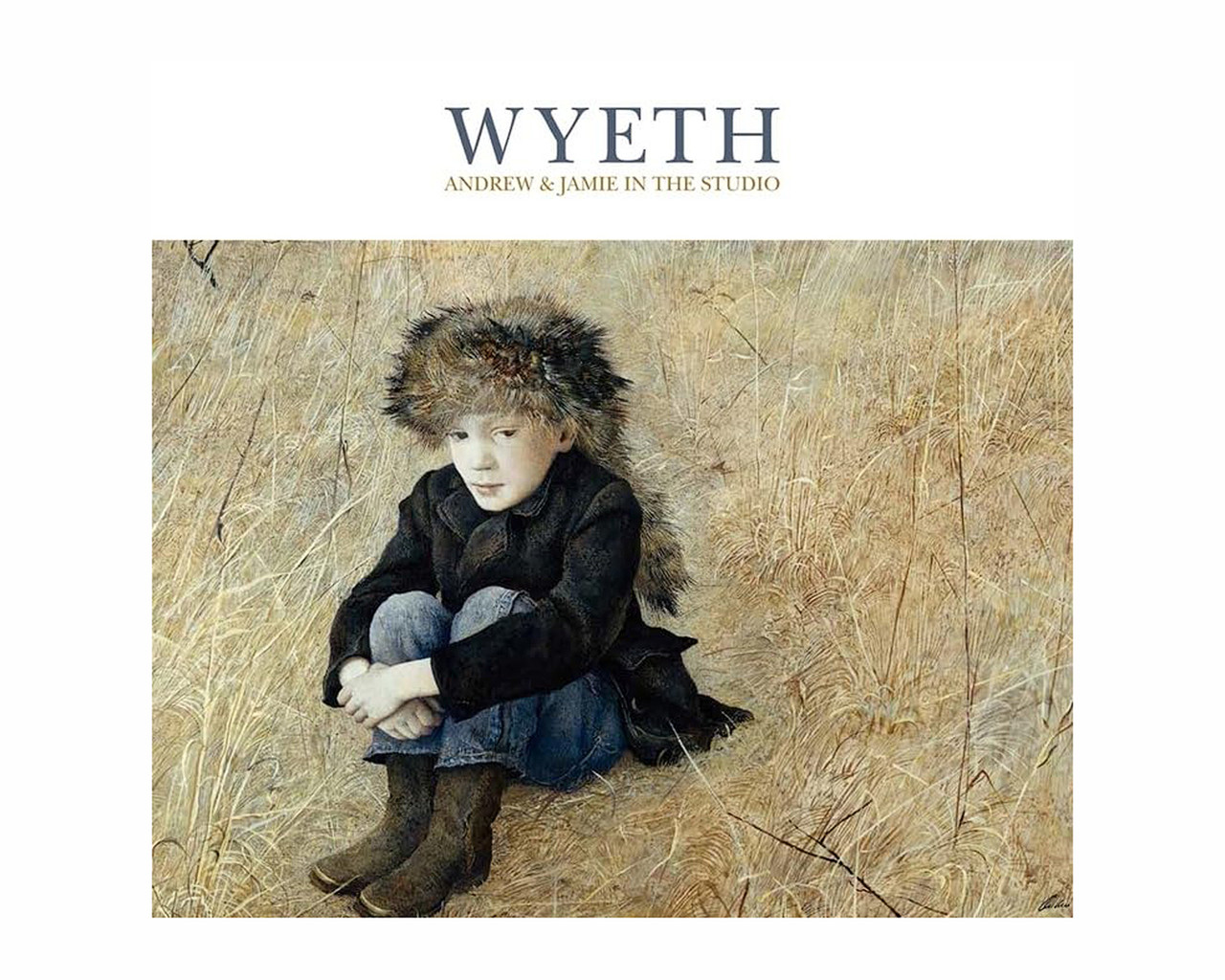 Ендрю Вайет книга з картинами Wyeth: Andrew and Jamie in the Studio Література для художників про мистецтво, фото 1
