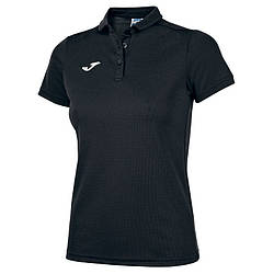 Поло Joma HOBBY WOMEN POLO SHIRT BLACK S/S чорний L 900247.100 L