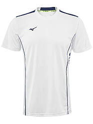 Футболка чол. MIZUNO Hex Rect Tee Білий/Синій L (62EA7002-71 L)