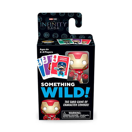 Настільна гра з картками FUNKO Something Wild серії "Війна нескінченності" - ЗАЛІЗНА ЛЮДИНА, фото 1