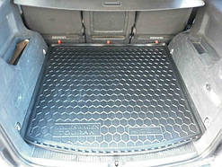 Килимок в багажник Volkswagen Touareg з 2010 р. (AVTO-GUMM) пластік+гума