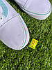 СКИДКА 38 р Кеди БІЛІ з блакитною смугою Vans Old Skool  WHITE / Light Blue кросівки 2024 унісекс, фото 7
